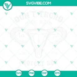 Trending, SVG Files, Don’t Tread On Me Uterus Snake SVG Images, Pro Choice 2