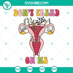 Trending, SVG Files, Don’t Tread On Me Uterus Svg, Floral Uterus Svg, Uterus 12