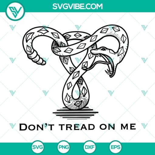 don t tread on me uterus svg png dxf eps cricut silhouette designs for shirts 3 mockup