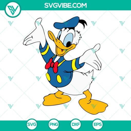 donald duck svg bundle donald svg daisy svg disney svg png dxf eps digital download 4 mockup 4