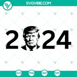 Donald Trump, SVG Files, Donald Trump 2024 Silhouette SVG Files PNG DXF EPS 2