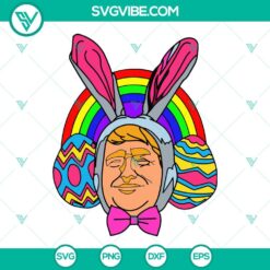 Easter, SVG Files, Donald Trump Easter Svg, Donald Trump Easter Egg Svg, Bunny 8