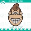 Donkey Kong face embroidery file with gaming design, perfect for video game lovers.