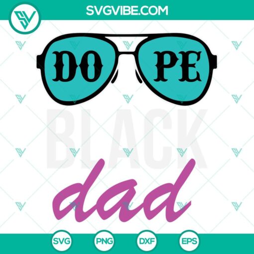 dope black dad svg black father svg african american fathers day svg 2 mockup