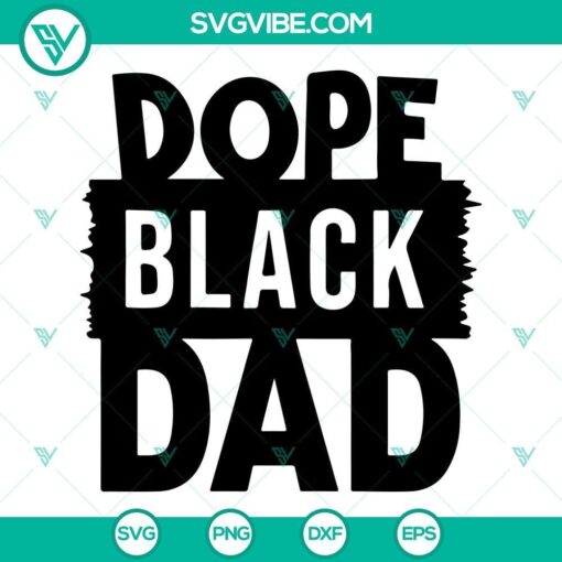 dope black dad svg black fathers day svg gift for black dad svg african american dad svg 5 mockup