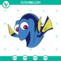 Disney, SVG Files, Dory SVG Download, Finding Nemo SVG Images, Dory Clipart, 2