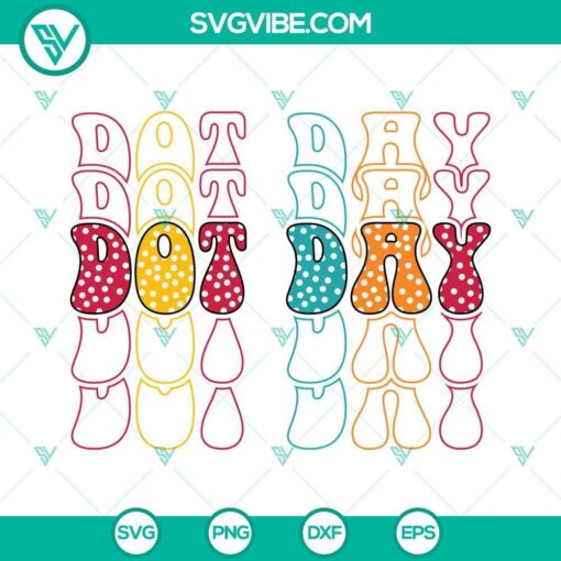 dot day svg dxf eps png designs silhouette vector clipart 8 mockup