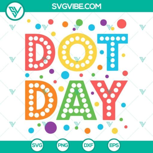 dot day svg international dot day svg png dxf eps cricut cut files 6 mockup