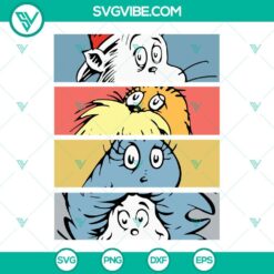 National Read Across America Day, SVG Files, Dr Seuss Characters SVG Files, Dr 15