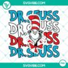 Adorable Dr. Seuss Cat in the Hat with Bow Tie PNG file, perfect for crafts and projects, whimsical and playful design.