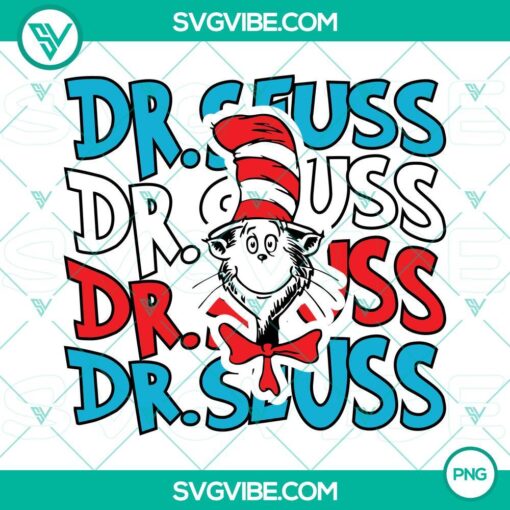 dr seuss cute cat png the cat in the hat png cat with bow tie png mockup