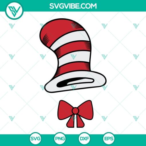 dr seuss hat svg cat in the hat svg read across america svg 6 mockup