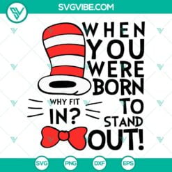 National Read Across America Day, SVG Files, Dr Seuss Quotes SVG Images, Why 3