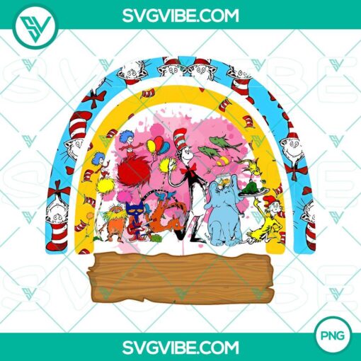 dr seuss rainbow png rainbow things png dr seuss cartoon characters png mockup