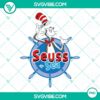 Dr Seuss Cat in the Hat PNG image for Dr Seuss Day celebration, ready for download.