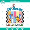 Dr Seuss themed SVG design for Read Across America celebration. Seussville inspired SVG download in PNG, DXF, and EPS formats.
