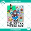 Dr Seuss The Eras Tour, Teaching Era, Thing 1 Thing 2 PNG designs for digital use.