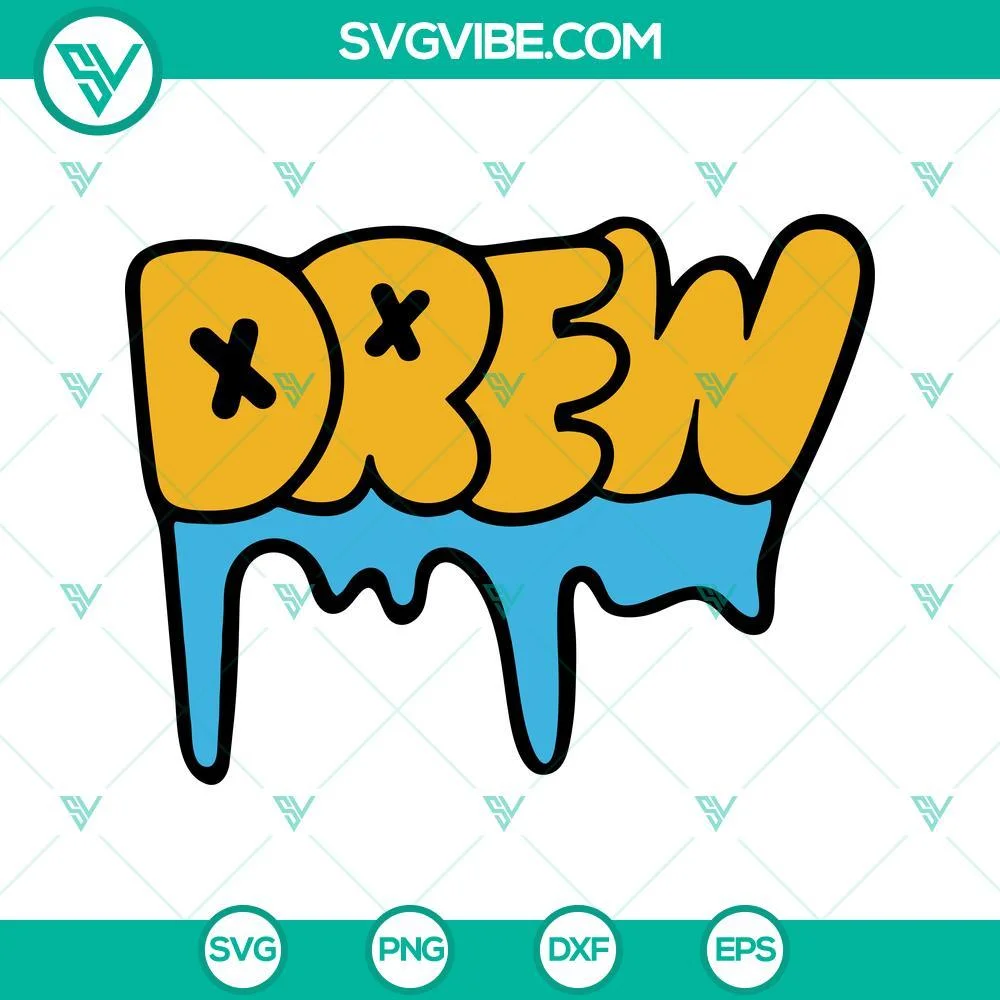 Musics, SVG Files, Drew House SVG Download Bundle, Justin Bieber SVG Download, 1