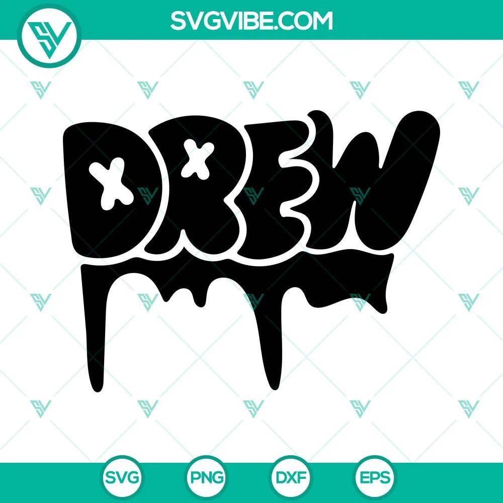 Musics, SVG Files, Drew House SVG Download Bundle, Justin Bieber SVG Download, 7