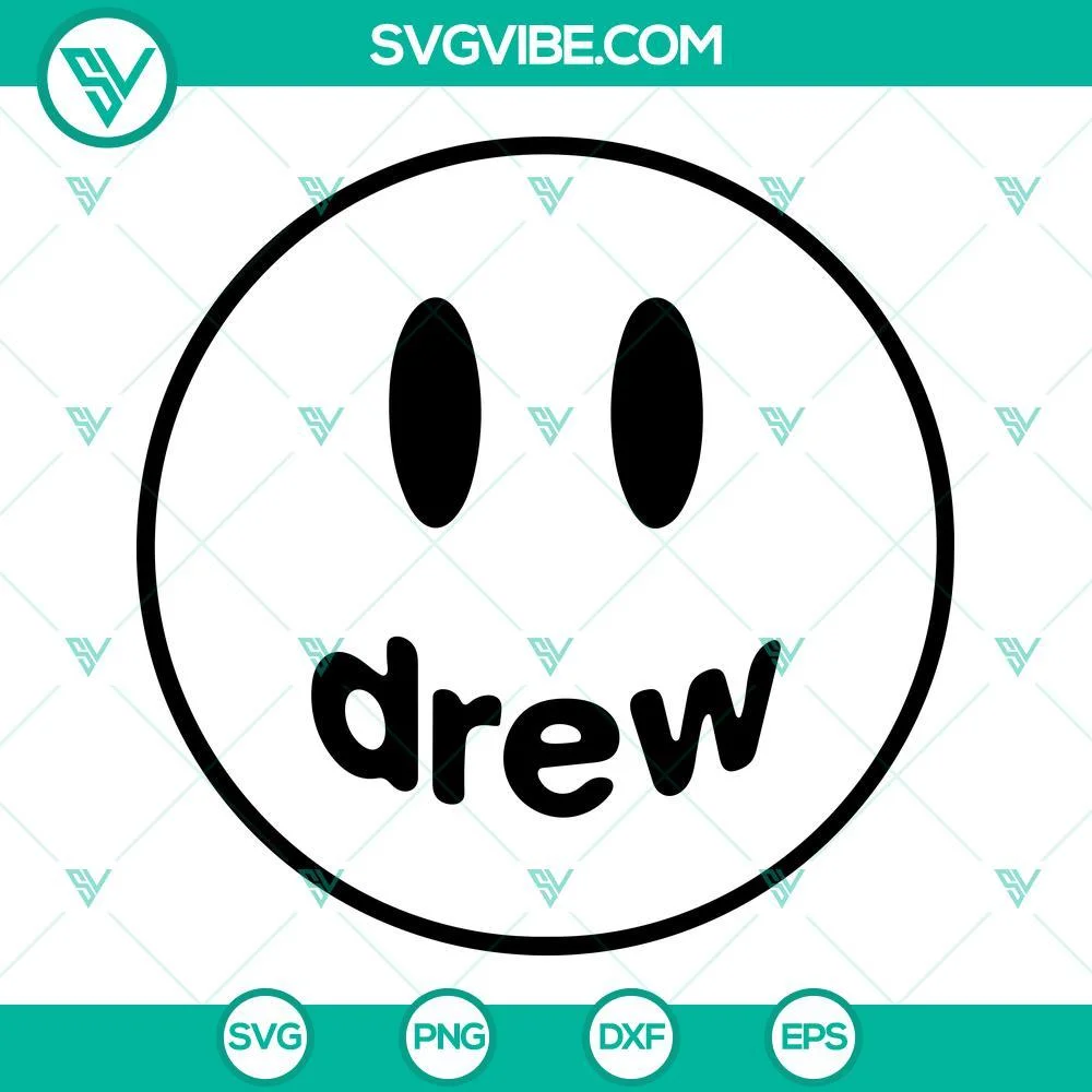 Musics, SVG Files, Drew SVG File Bundle, Drew House SVG Download, Justin Bieber 2