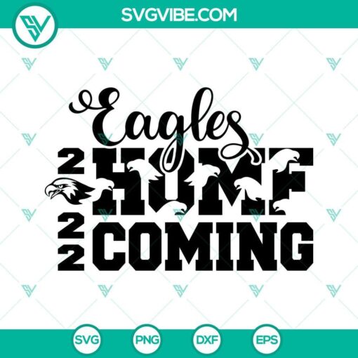 eagles homecoming 2022 svg eagles svg hoco 2022 svg cut file 2 mockup