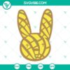 Easter Bad Bunny SVG with Hip Hop Benito and Un Pascua Sin Ti designs in SVG files for Easter and spring crafts.