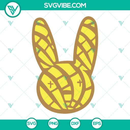 easter bad bunny svg hip hop benito svg un pascua sin ti svg png dxf eps digital download 1 mockup 6