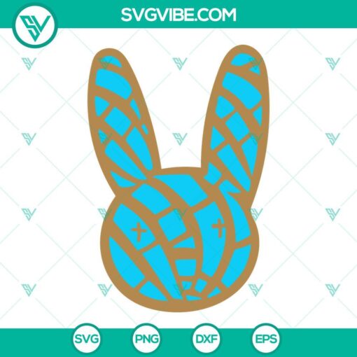 easter bad bunny svg hip hop benito svg un pascua sin ti svg png dxf eps digital download 4 mockup 6