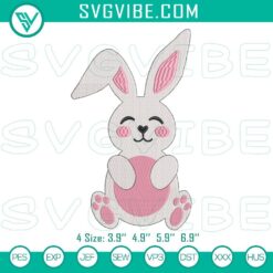 Easter Embroidery Designs, Embroidery Designs, Easter Bunny Rabbit Embroidery 2