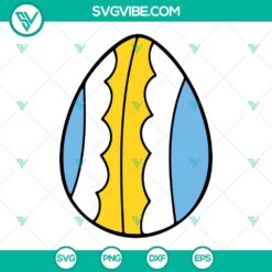Easter Eggs SVG Download Bundle, Happy Easter SVG File PNG DXF EPS Digital 5