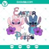 Easter Is Better With My Peeps Stitch Angel SVG featuring Lilo and Stitch characters, perfect for crafts and projects.
