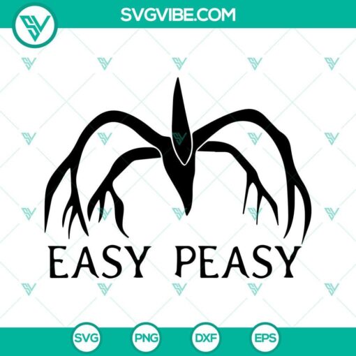 easy peasy stranger things svg the mind flayer svg the shadow monster svg stranger things svg 5 mockup