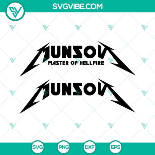 eddie munson metallica svg bundle eddie munson svg munson master of hellfire svg 9 mockup