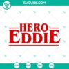Eddie Munson SVG Files with Hero Eddie from Stranger Things, Clipart design for digital use.
