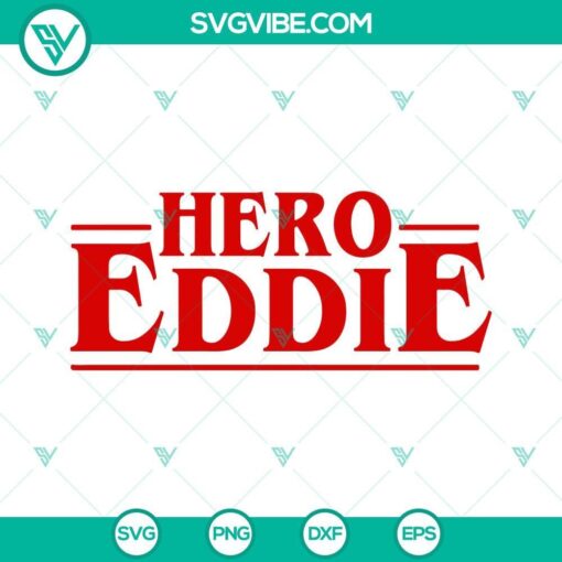 eddie munson svg hero eddie svg stranger things svg clipart for cricut silhouette 10 mockup