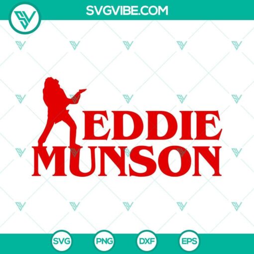 eddie munson svg png dxf eps stranger things season 4 svg 3 mockup