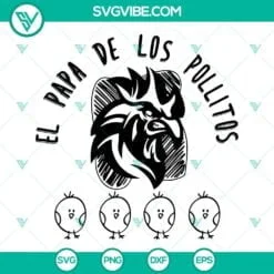 SVG Files, Trending, El Papa De Los Pollitos SVG Download Bundle, Luchador Mask 4