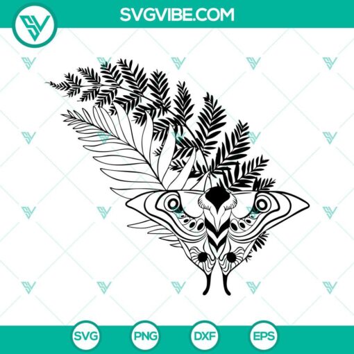 ellies moth tattoo svg the last of us svg png dxf eps instant download 6 mockup