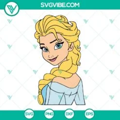 Disney, SVG Files, Elsa SVG Download, Frozen SVG Image, Elsa Clipart, Frozen 2 2