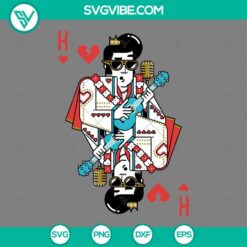 Musics, SVG Files, Elvis Presley SVG Image, The King Of Rock N Roll SVG Image 15