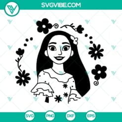 Disney, SVG Files, Disney Encanto Flower SVG File, Disney Encanto SVG Files, 3