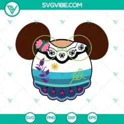 Disney, SVG Files, Encanto Mirabel Madrigal Mouse Ears SVG Download PNG DXF EPS 2