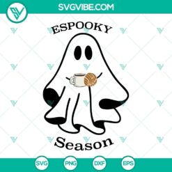 Espooky Season SVG File, Spooky Conchas SVG File, Halloween Mexican Ghost