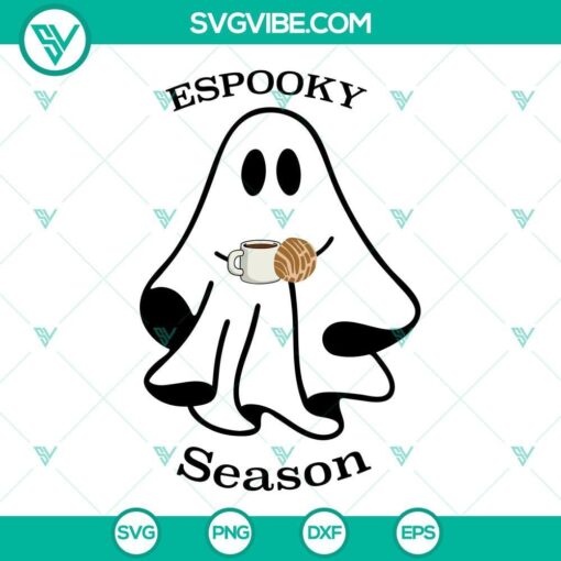 espooky season svg spooky conchas svg halloween mexican ghost svg 7 mockup