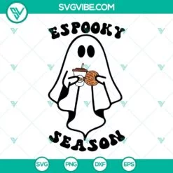 Halloween, SVG Files, Espooky Season SVG File, Spooky Conchas SVG File, 3