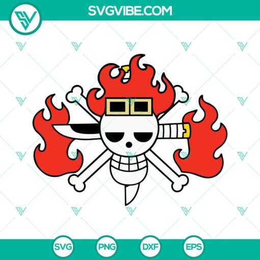 eustass kid logo svg captain kid svg anime one piece svg png dxf eps 1 mockup