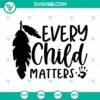 Every Child Matters digital download illustration in SVG, PNG, EPS, and DXF formats. Ideal for child advocacy projects.