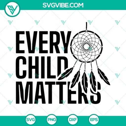 every child matters svg save children quote with dream catcher svg png dxf eps cut files 2 mockup