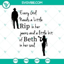 Movies, SVG Files, Every Girl Needs A Little Rip In Her Jeans SVG File, And A 8