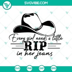 SVG Files, Trending, Every Girl Needs A Little Rip In Her Jeans SVG File Cricut 7